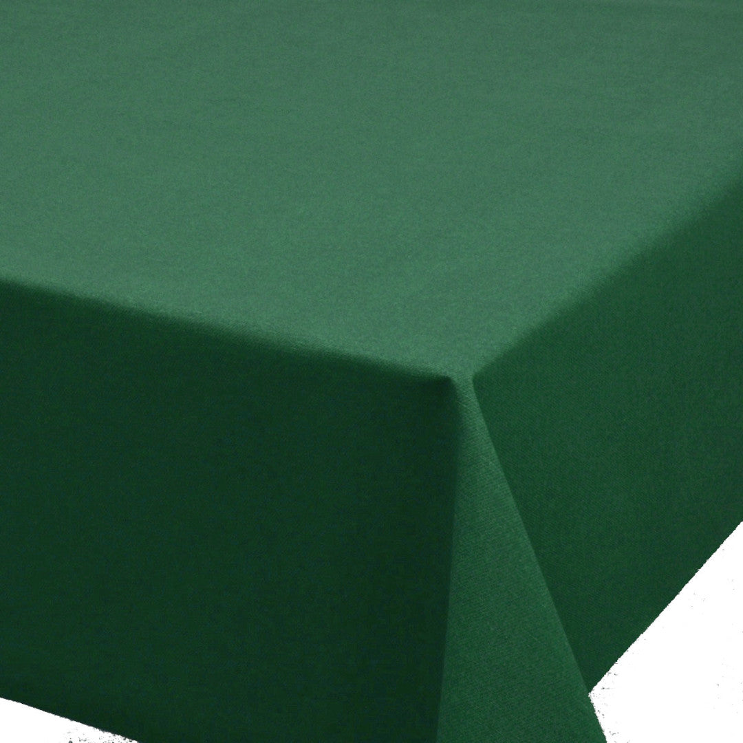 Dali Blågrøn – Ensfarvet tekstilvoksdug i stoflook – 160 cm bred