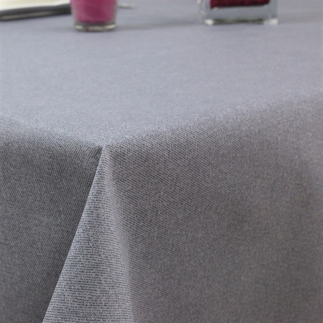 Dali Grey – Ensfarvet tekstilvoksdug – 180 cm bred