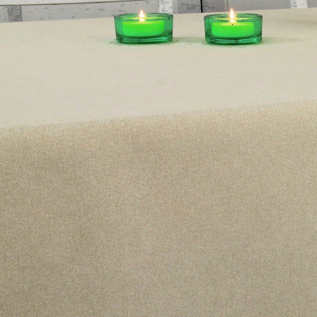 Dali Light Beige – Ensfarvet tekstilvoksdug – 180 cm bred