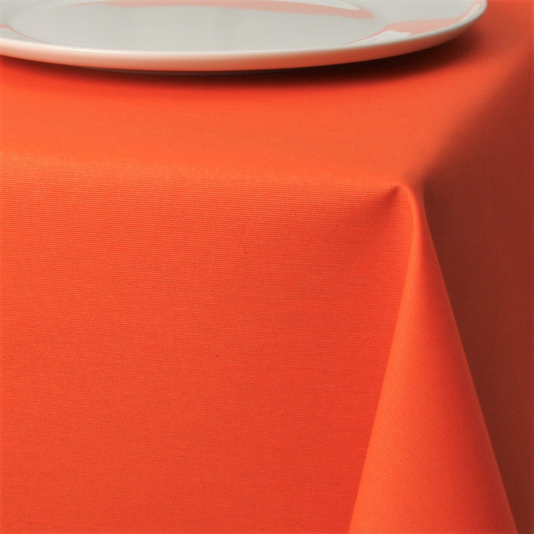 Juna Basic Ensfarvet Appelsin – Tekstilvoksdug i metermål