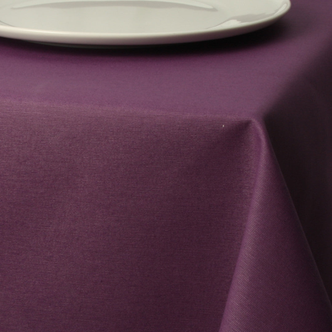 Juna Basic Ensfarvet Lilla – Tekstilvoksdug i metermål