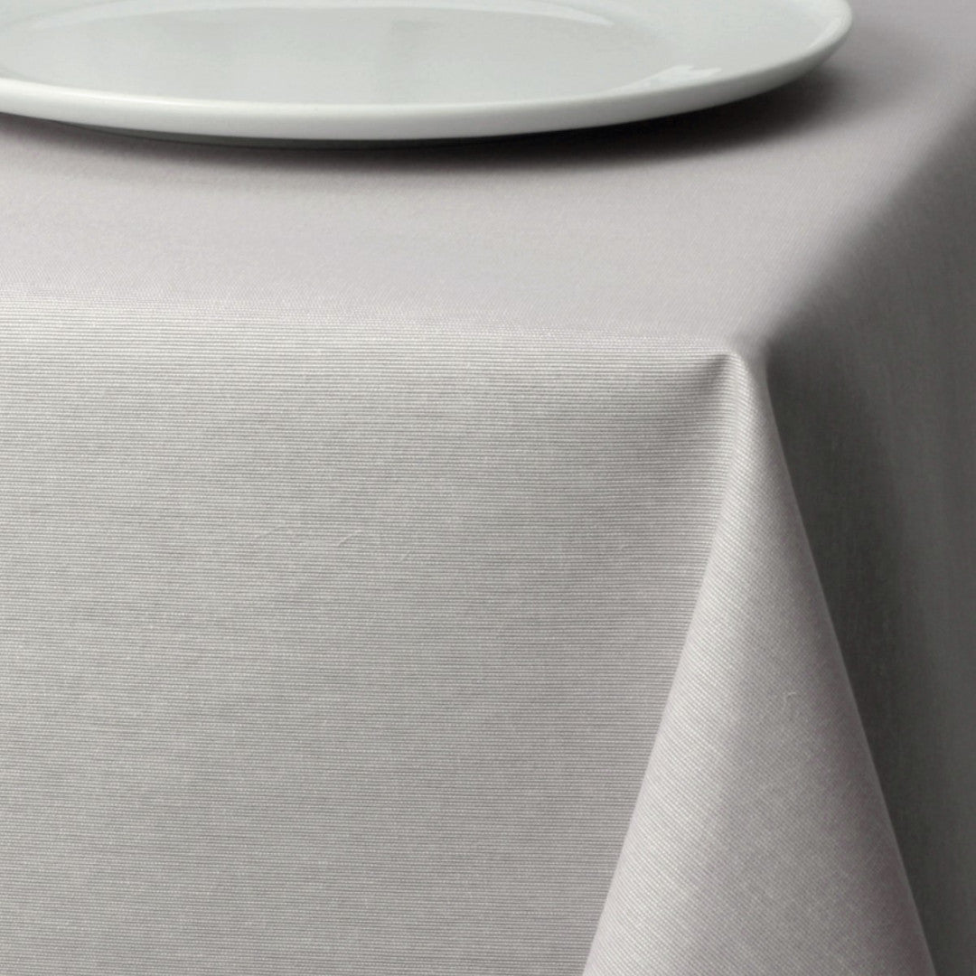 Juna Basic Ensfarvet Lys Grå – Tekstilvoksdug i metermål