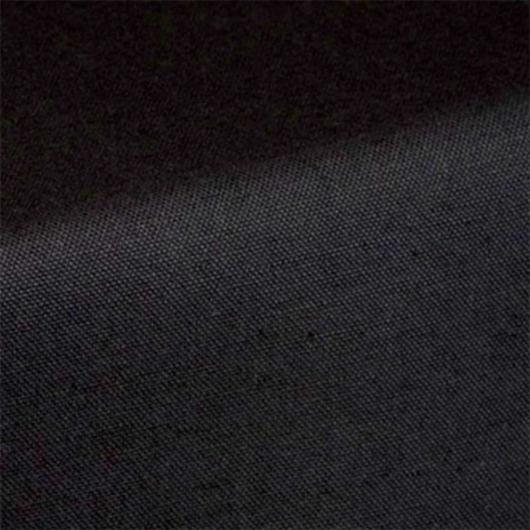 Lino 140 - Ensfarvet tekstilvoksdug i hør/bomuld - Sort