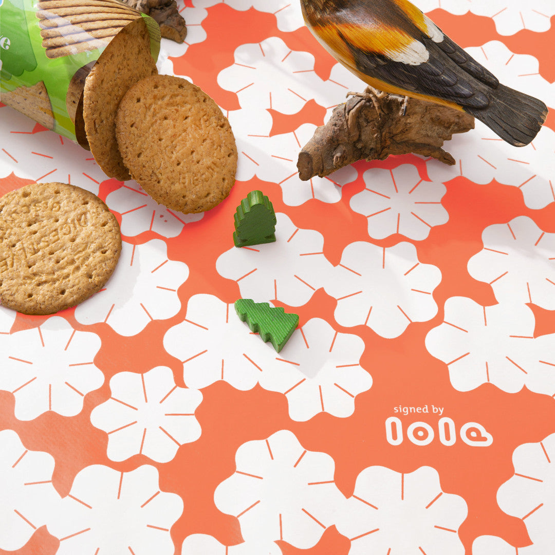 Lola voksdug – Let’s Dance Tangerine Glow