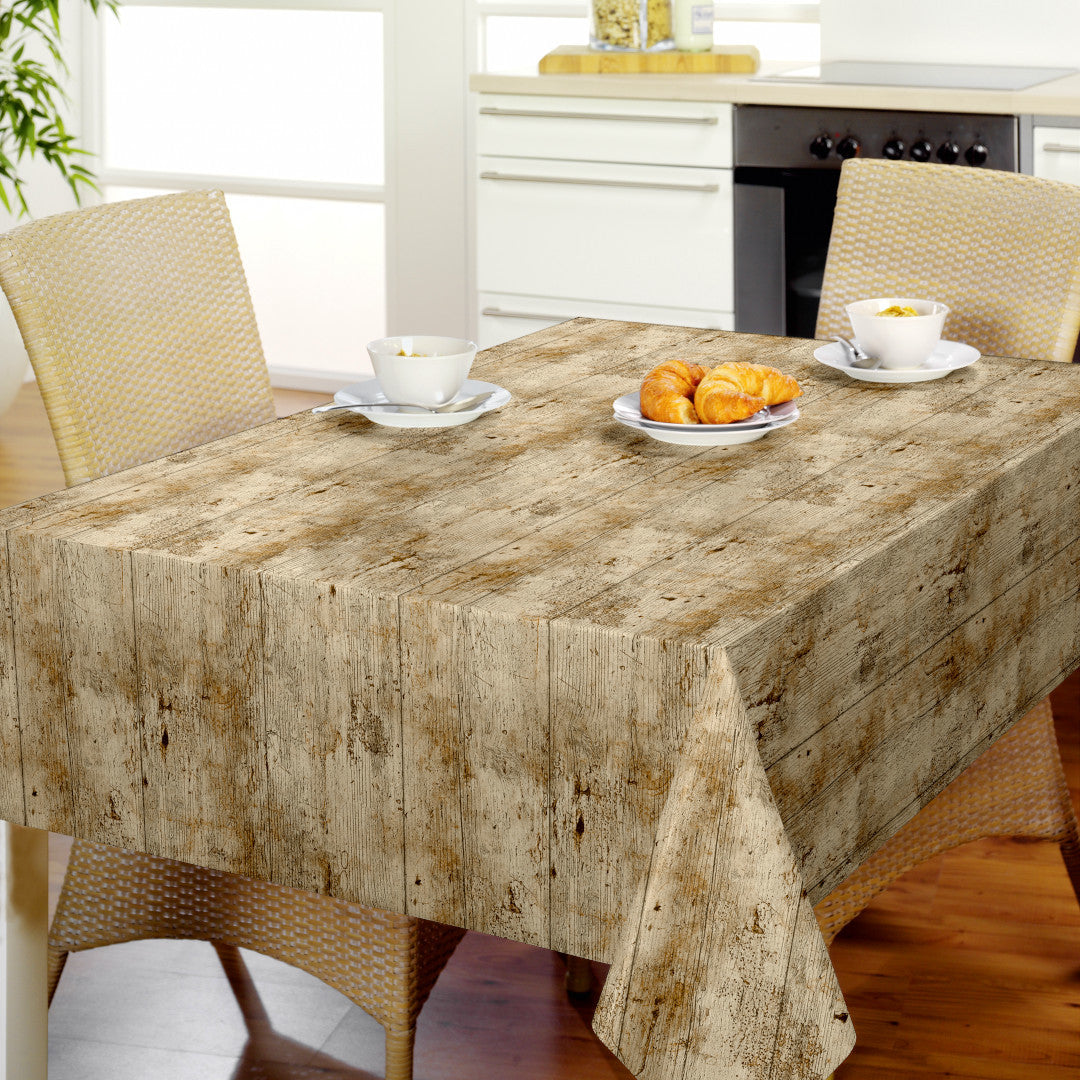 Nordfavn Rustica – Voksdug med råt og naturtro træudtryk