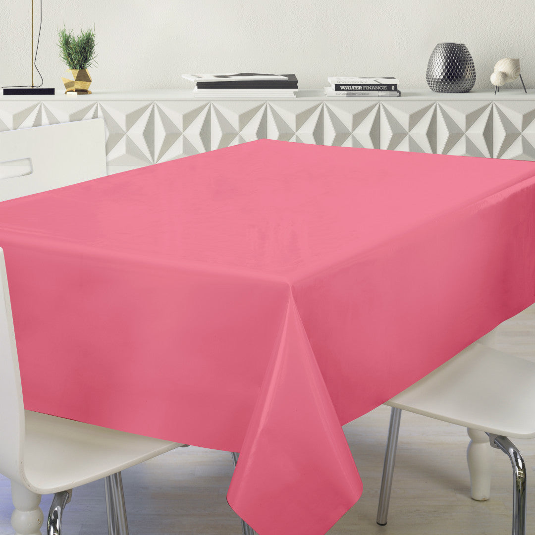 Nordfavn Uni Rose Pink – Ensfarvet voksdug i blød rosa nuance, miljø