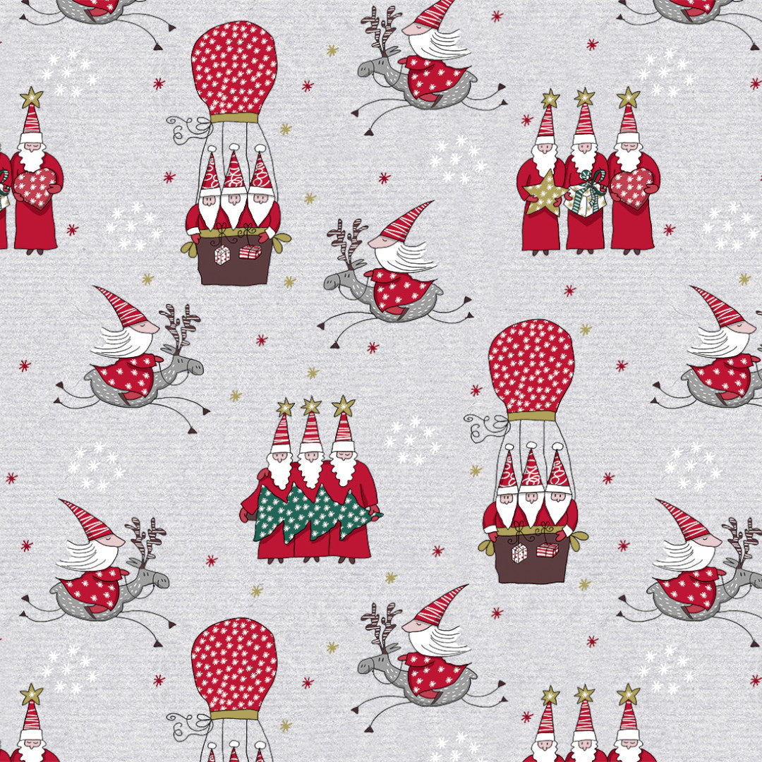 Nordfavn Wichtel – Legende julevoksdug i nordisk fortællestil, motiv