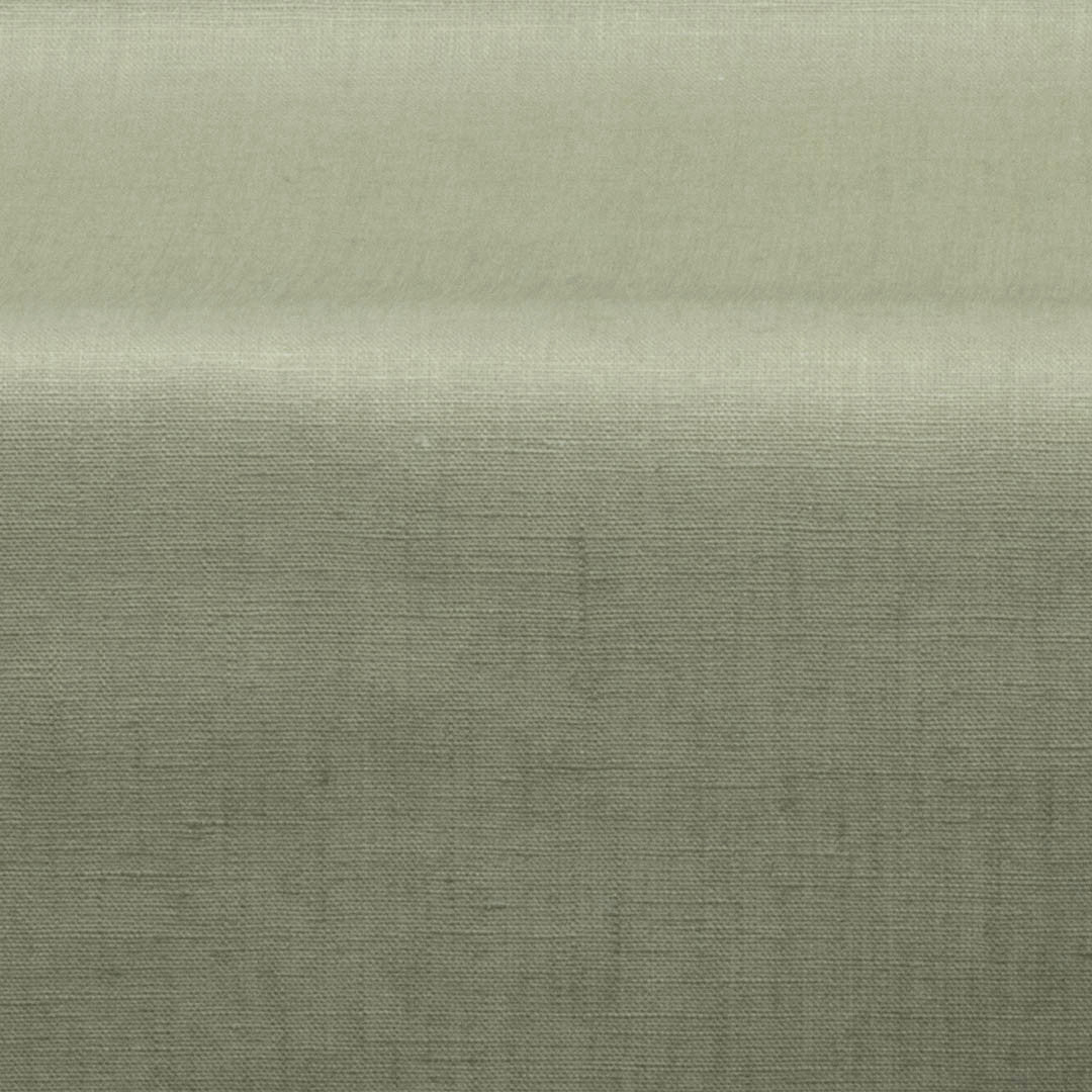 Tekstilvoksdug i hør 140 cm - Støvet grøn
