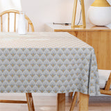 Baker Naturel Fan – Tekstilvoksdug med grafisk mønster – 155 cm bred, miljø