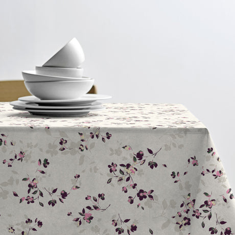 Cherry Blossom Pink – Södahl tekstilvoksdug med skridsikker bagside