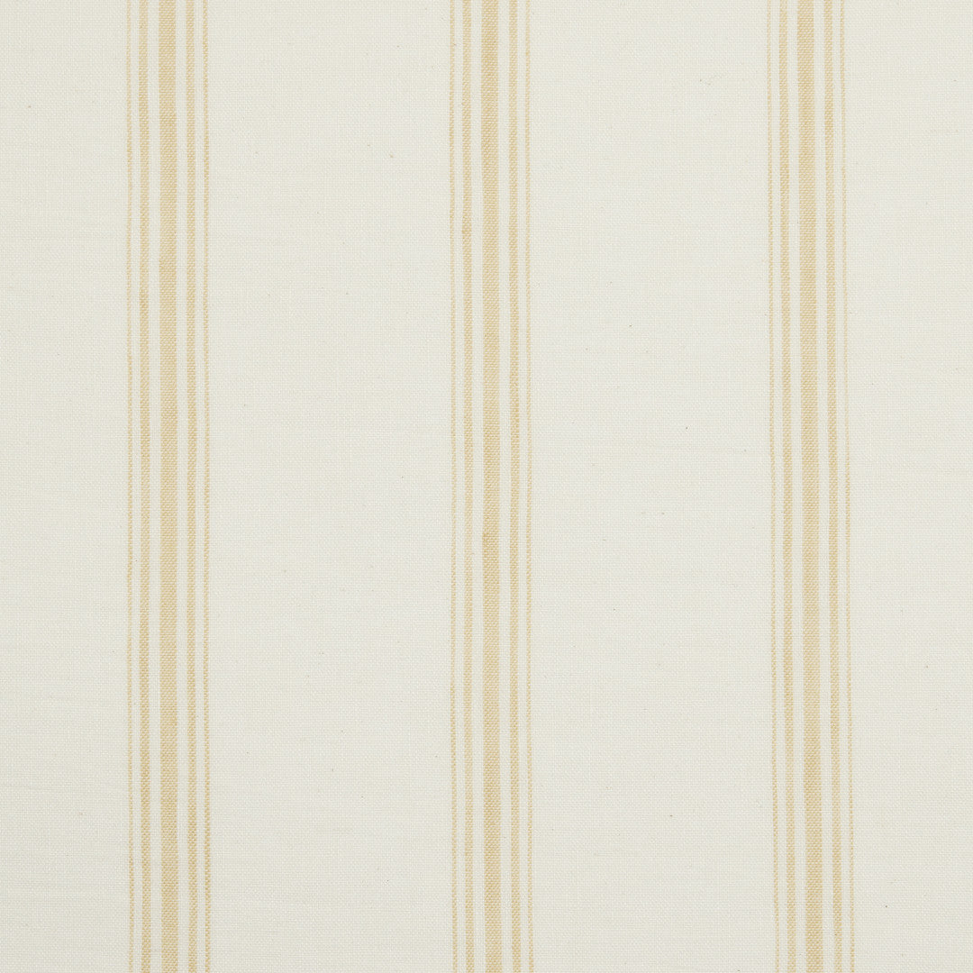 Compliments Brise Gul – Let hørdug med solgule striber 200 x 200 cm, motiv