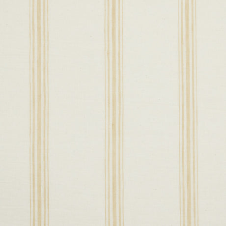 Compliments Brise Gul – Let hørdug med solgule striber 200 x 200 cm, motiv