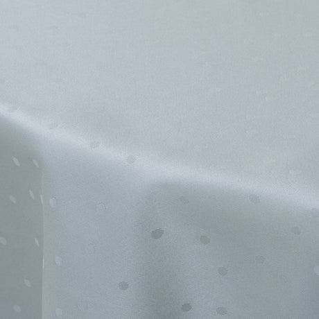 Compliments Confetti Mineral Blue – Rund damaskdug med prikmønster Ø200 cm, nærbillede