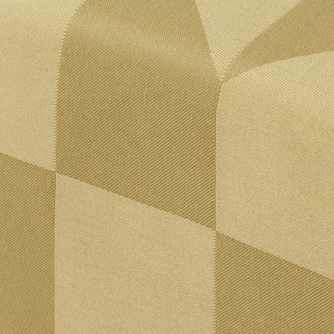 Compliments Wind Brass – Damaskdug med geometrisk mønster 150 x 300 cm, nærbillede 2