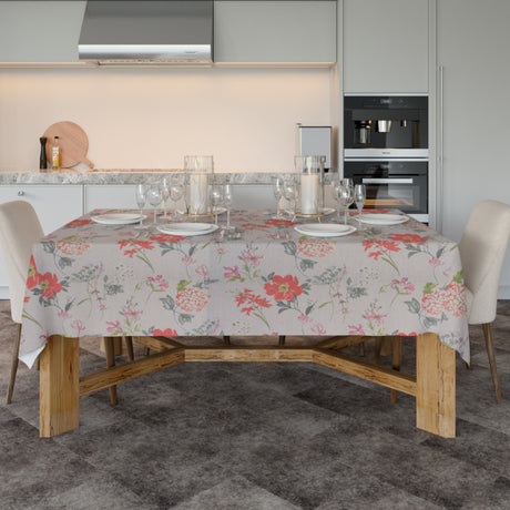 Crocus Bloom Red – Tekstilvoksdug i 100% hør