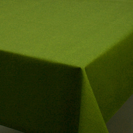 Dali Green – Ensfarvet tekstilvoksdug – 180 cm bred