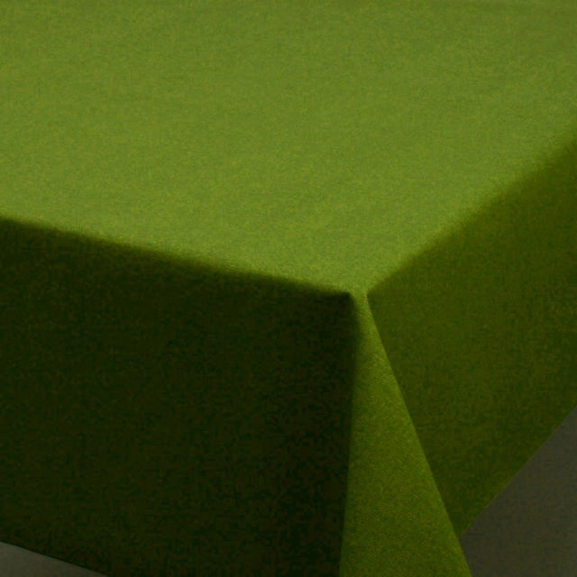 Dali Green – Ensfarvet tekstilvoksdug – 180 cm bred