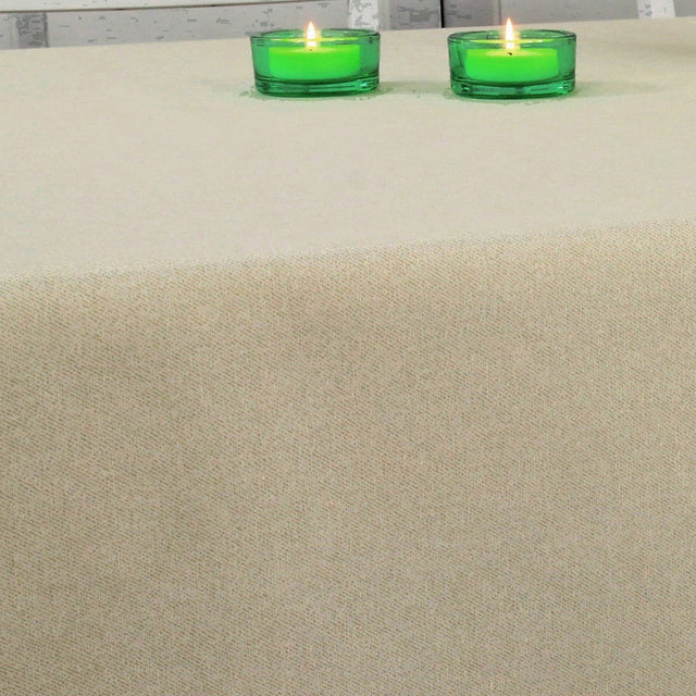 Dali Light Beige – Ensfarvet tekstilvoksdug – 160 cm bred