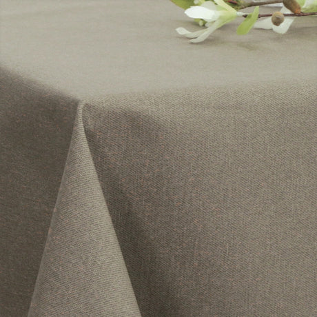 Dali Light Taupe – Ensfarvet tekstilvoksdug – 160 cm bred