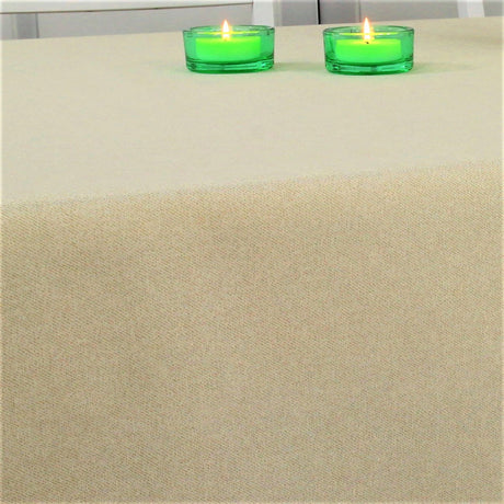 Dali Offwhite – Ensfarvet tekstilvoksdug med stofstruktur – 140 cm bred