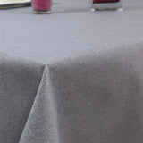 Dali Slate – Ensfarvet tekstilvoksdug med stofstruktur – 140 cm bred