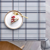 Define Linen Blue – Södahl tekstilvoksdug med skridsikker bagside, miljø