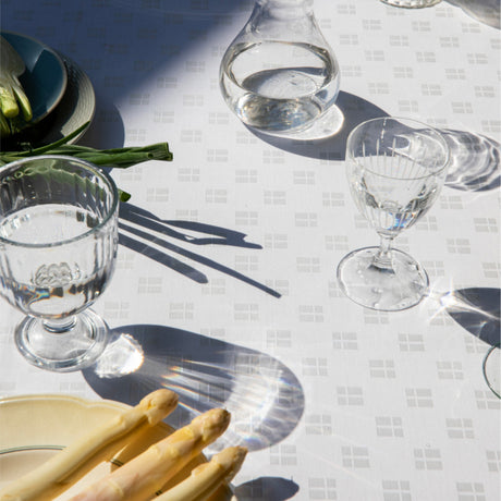 Engholm Flag Damaskdug – Hvid 160 x 220 cm