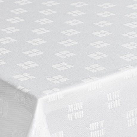 Engholm Flag Damaskdug – Hvid 160 x 270 cm, hjørne