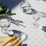 Engholm Flag Damaskdug – Hvid 160 x 370 cm