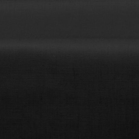 Ensfarvet tekstilvoksdug i hør - 140 cm bred - Sort