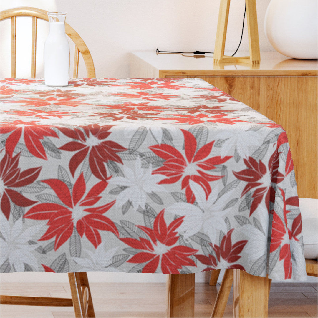 Euphorbia Red – Tekstilvoksdug med markante blade – 150 cm bred