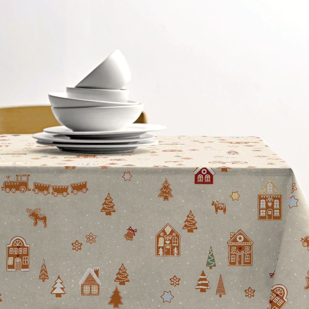 Gingerbread – Södahl tekstilvoksdug med skridsikker bagside, miljø