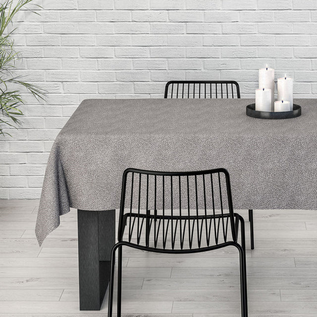 Goya Coffee - Jacquard vævet tekstilvoksdug, 180 cm bred