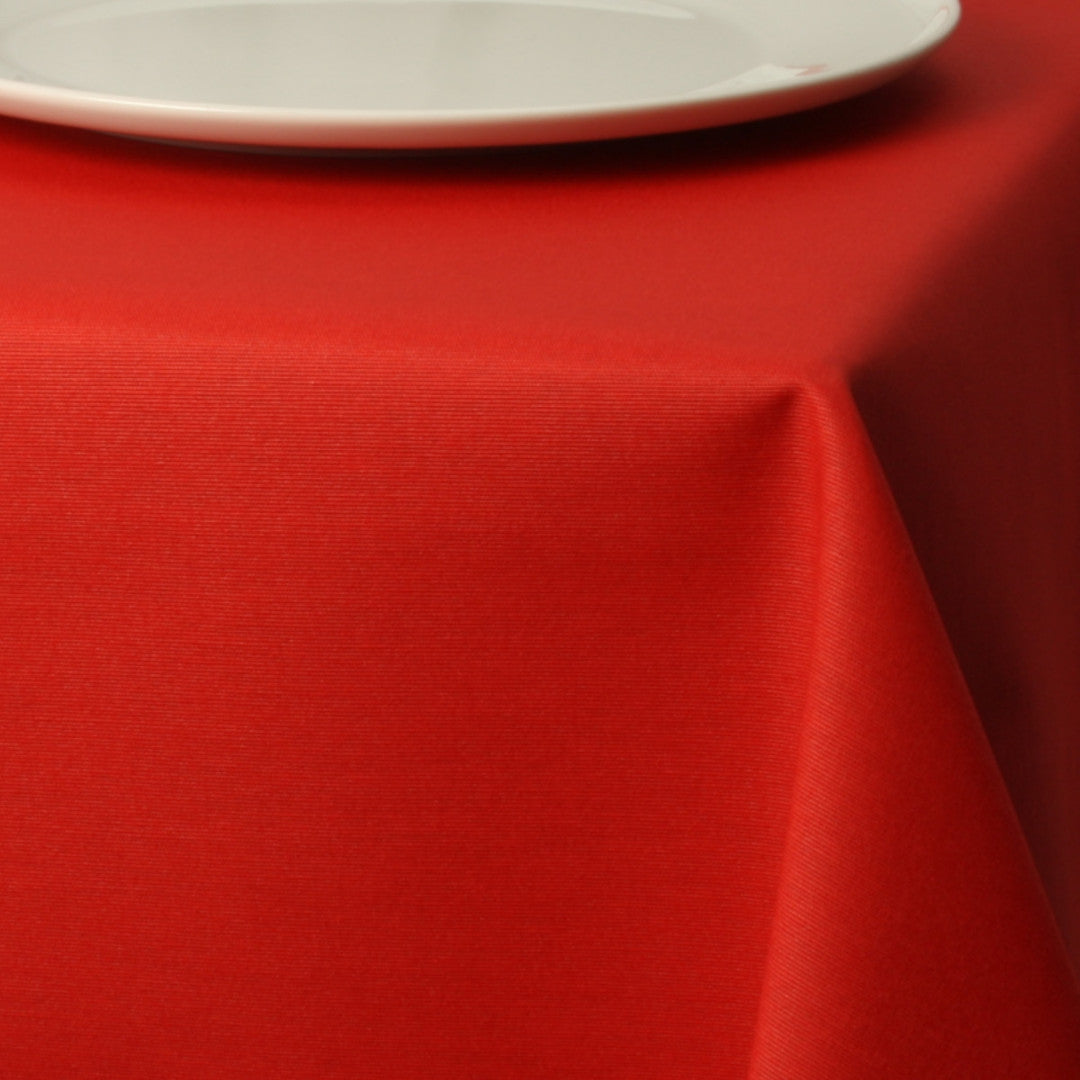 Juna Basic Ensfarvet Rød – Klassisk Tekstilvoksdug