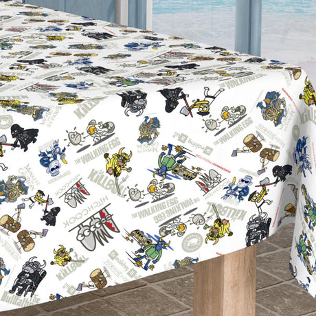 Kukuxumusu Movie Mashup – Tekstilvoksdug med humoristiske figurer