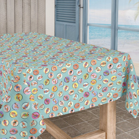 Life Is Lovely – Tekstilvoksdug med sommerlige motiver