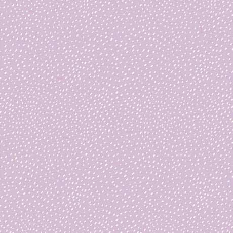 Lola Spot On Lavender – Voksdug med hvide prikker i sart lavendel, motiv