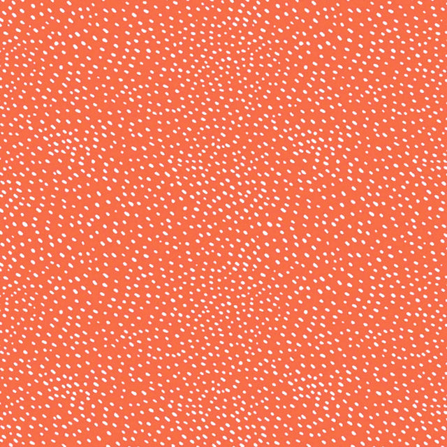 Lola Spot On Punch – Rød voksdug med hvide prikker