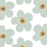 Lola voksdug – Big Flower Ice Grey Nordic Bloom, motiv