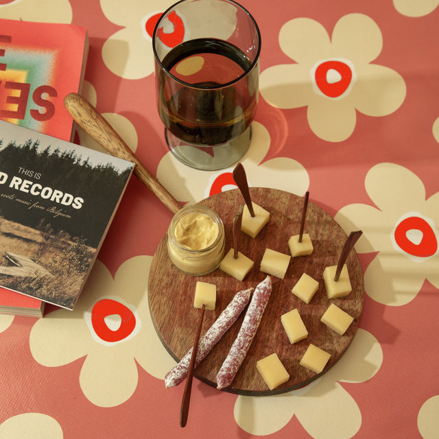 Lola voksdug – Small Big Flower Punch Retro Bloom