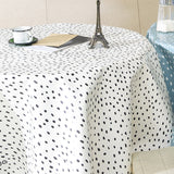 Lola voksdug – Spot On Black Classic, rund