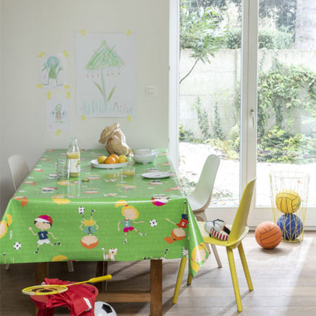 Lola voksdug – Take a Shot med legende fodboldmotiv, miljø