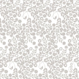Lola voksdug – Wallflower Linen Taupe Bloom, motiv