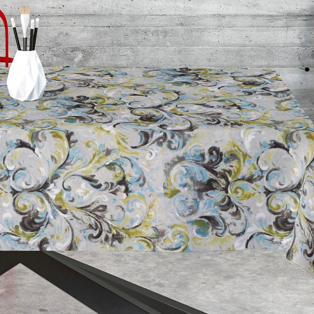 Mantegna Rococo Flow – Tekstilvoksdug med malerisk mønster