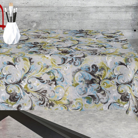 Mantegna Rococo Flow – Tekstilvoksdug med malerisk mønster