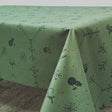 Noel Grøn fra Engholm – Jacquardvævet tekstilvoksdug med skridsikker bagside