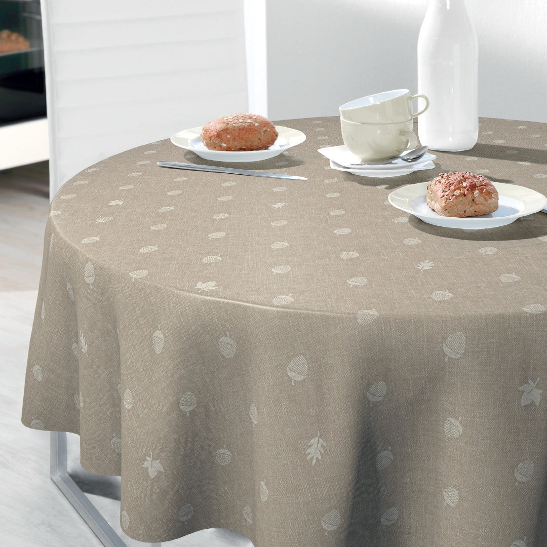Nordfavn Bolota Beige Voksdug Med Agern Og Blade Bestil Her nordfavn-bolota-beige-voksdug-med-agern-og-blade-bestil-her
