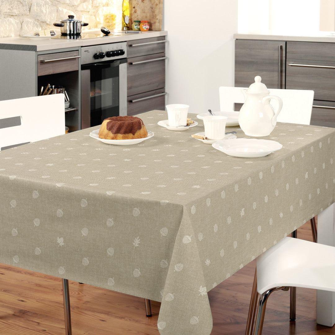 Nordfavn Bolota Beige Voksdug Med Agern Og Blade Bestil Her nordfavn-bolota-beige-voksdug-med-agern-og-blade-bestil-her