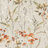 Nordfavn Cristel Meadow – Tekstilvoksdug med florlette blomster i varme nuancer, motiv