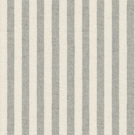 Nordfavn Ibiza Duegrå – Stribet tekstilvoksdug i afdæmpet nordisk tone, motiv